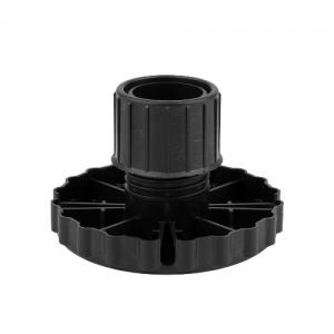 HETTICH 44747 Korrekt láb 50mm fekete