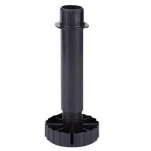 HETTICH 70153 Korrekt láb 180mm fekete