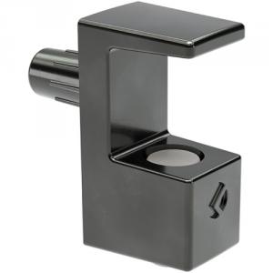 IF-Grace polctartó 8mm-es üveghez, fekete nikkel