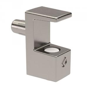 IF-Grace polctartó 8mm-es üveghez, nikkel