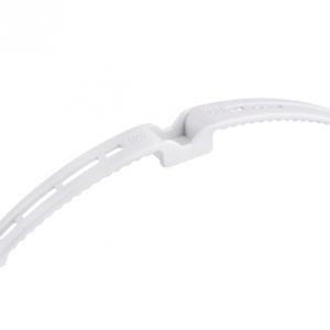Kábel rögzítő kétoldalú 215mm szürke