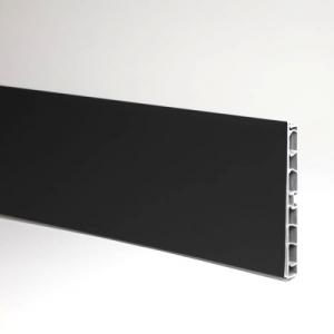 Lábazat előlap 80mm, matt fekete, 4m