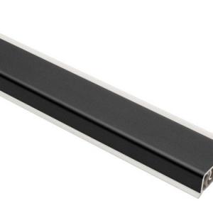 Matt fekete téglalap alakú vízvető, 4,2m