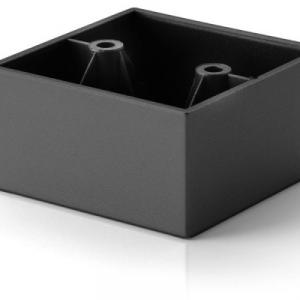 Műanyag design láb ART731 H=30mm Fekete