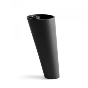 Műanyag design láb ART739/R H=120mm Fekete