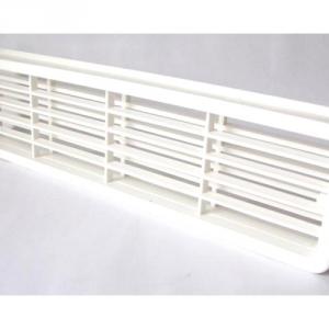 Műanyag szellőzőrács, fehér