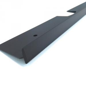 Munkalap hossztoldó matt fekete, 38/600mm