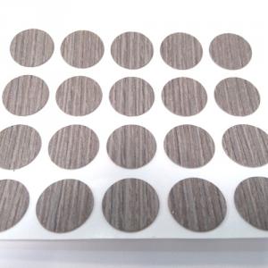 Öntapadós csavartakaró matrica 20db/ív, Davos tölgy