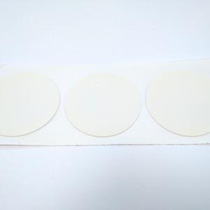 Öntapadós csavartakaró matrica 3db/ív, 40mm fehér