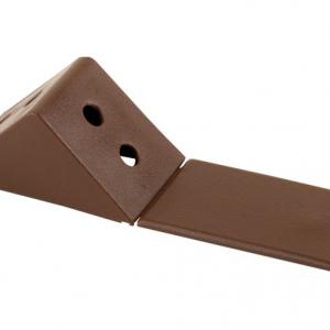 Összekötő háromszög dupla, barna