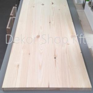 Ragasztott, natúr fenyő polc 35x150x1,9cm