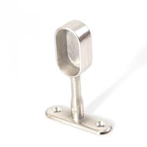 Ruharúd tartó, mándlirúd tartó ovál száras, zárt végű