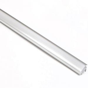 Sarok LED profil, 2m, opál borítás, alu