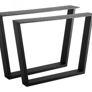 STRONG Asztalláb, konvex, 420x580mm, fekete