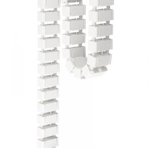 STRONG Függőleges kábelvezetés flexi 1260mm fehér