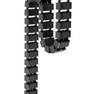STRONG Függőleges kábelvezetés flexi 1260mm fekete
