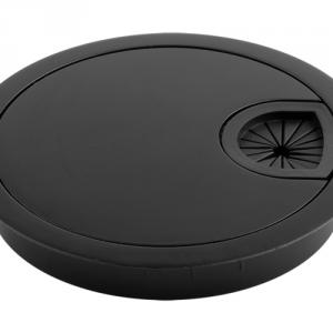 STRONG kábelkivezető fém 80 mm fekete