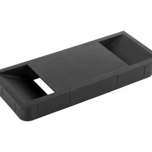 Strong műanyag kábel kivezető 152x62x18mm fekete