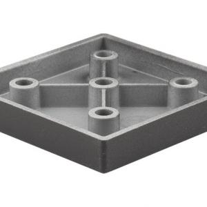 StrongLegs bútor láb FP006, 10mm, fekete matt