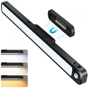 StrongLumio LED lámpa mozgásérzékelővel, fekete