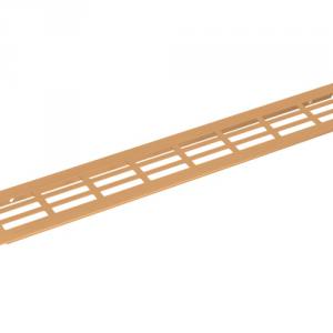 Szellőzőrács 100x400mm eloxált arany