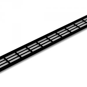 Szellőzőrács 60/500mm, fekete matt