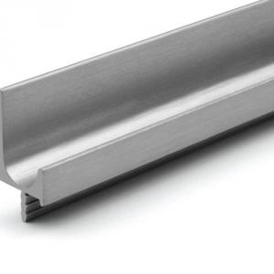 TULIP élbe marható fogantyú profil, Juvio II 2900mm nemesacél