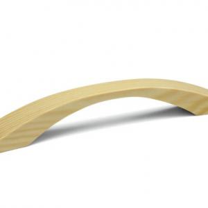 Tulip fogantyú Berga lakkozott borovi fenyő, 128/175mm+csavarok