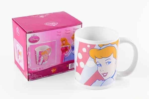 Disney Hercegnő porcelánbögre 3,5 dl.