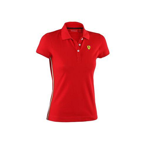 Eredeti, Brandon/Puma Scuderia Ferrari piros női póló XL.