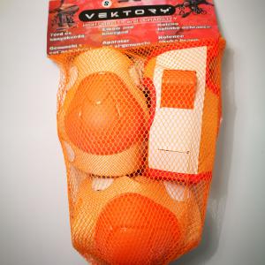 Vektory térd-könyök-csuklóvédő szett Sárga - L.