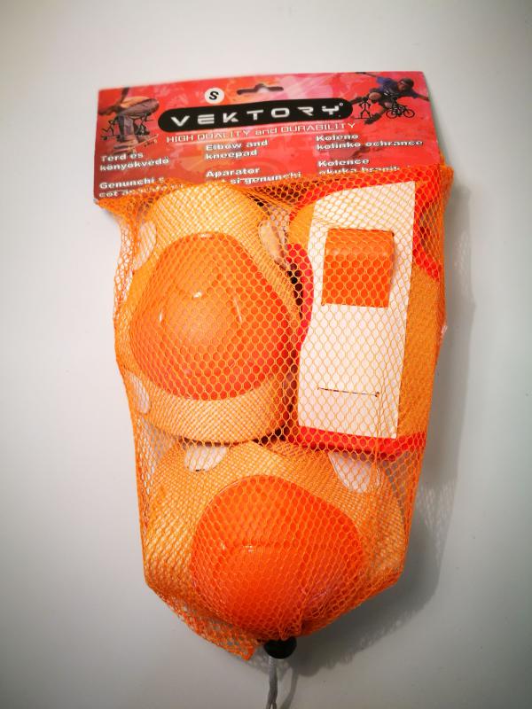 Vektory térd-könyök-csuklóvédő szett Sárga - M.