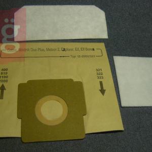 IZ-321.0080 Invest Zelmer Flip Cobra stb.papír porzsák (5db+2filter/csomag)