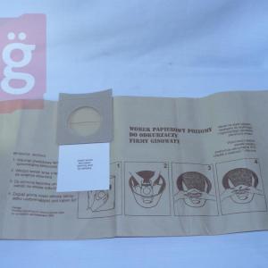 IZ-GS1 Gisowatt stb. papírporzsák (5db/csomag)