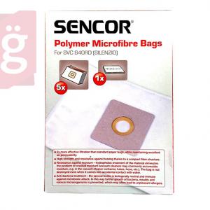IZ-SVC84S.1F Sencor SVC 840RD SILENZIO mikroszálas porzsák (5db+1filter/csomag) Gyári