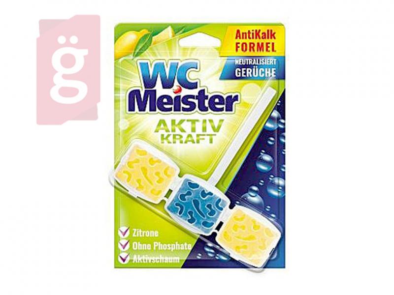 WC Meister Wc Illatosító Tisztító Block - Lemon 45g