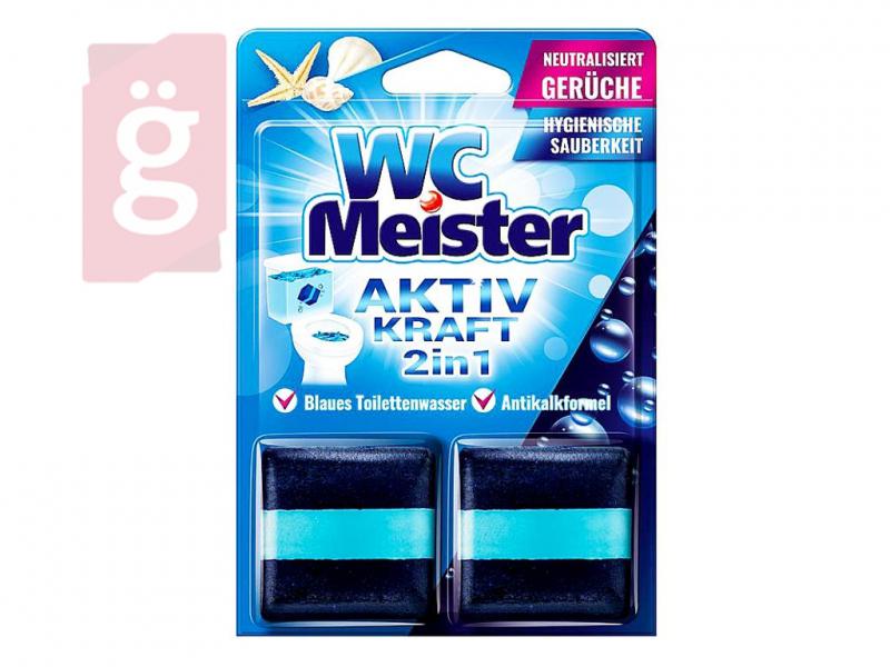 WC Meister Wc Tartálytabletta Twinpack - Ocean 100g (2db/csomag)