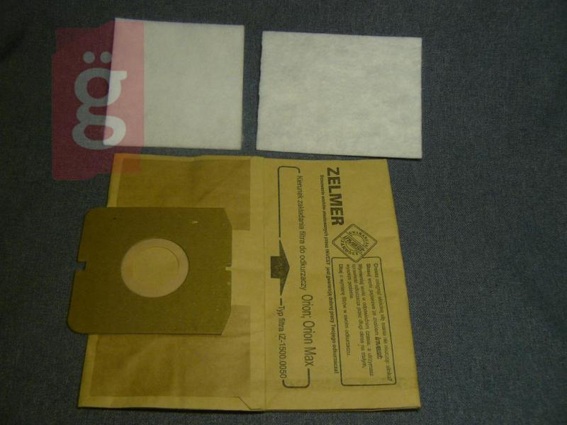 Zelmer Orion Twister Twist stb.papírporzsák (5db+2filter/csomag)