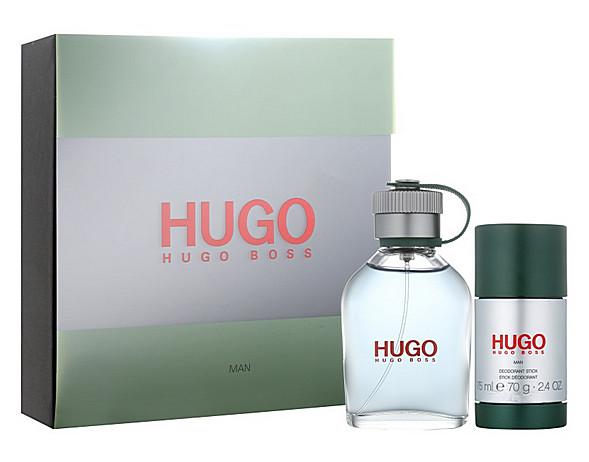 Hugo Boss Hugo EDT 75ml+75ml deostick parfüm set férfiaknak