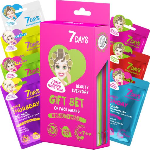 My7Days Beauty arcmaszk szett - 7db maszk egy csomagban
