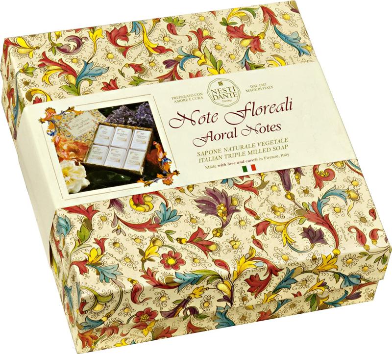 Nesti Dante ajándékszett - Floral Notes 6 x 100 gr virágos szappan