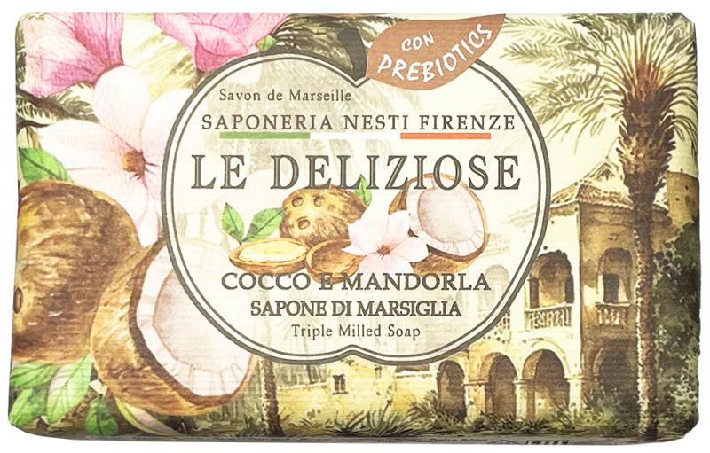 Nesti Dante Le Deliziose - Coco e mandorla - Kókusz - mandula - 150 gr