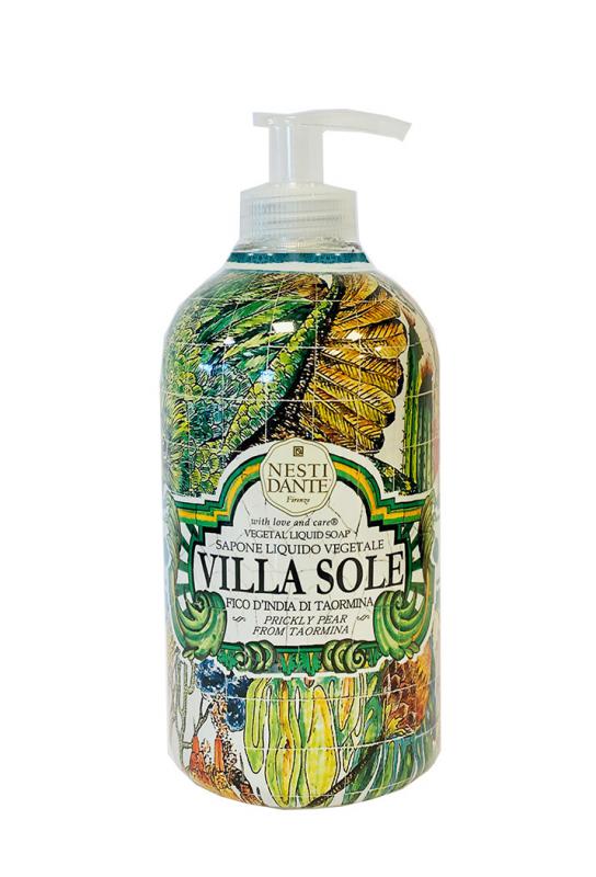 Nesti Dante Villa Sole - Fichi D'India di Taormina - Taorminai fügekaktusz gyümölcs - folyékony szappan- 500 ml