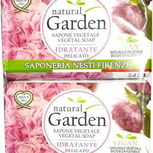 Saponeria Nesti Natural Garden - Idratante - 2 x 125 gr