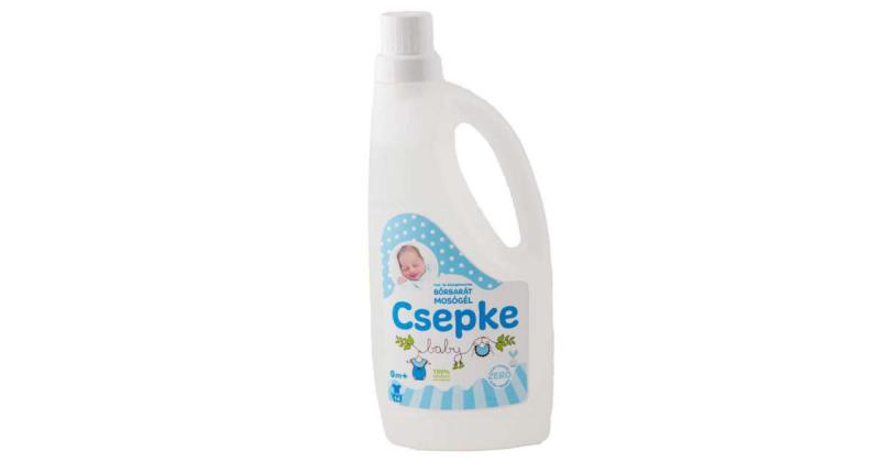 Csepke Baby mosógél, illatmentes (1 l)