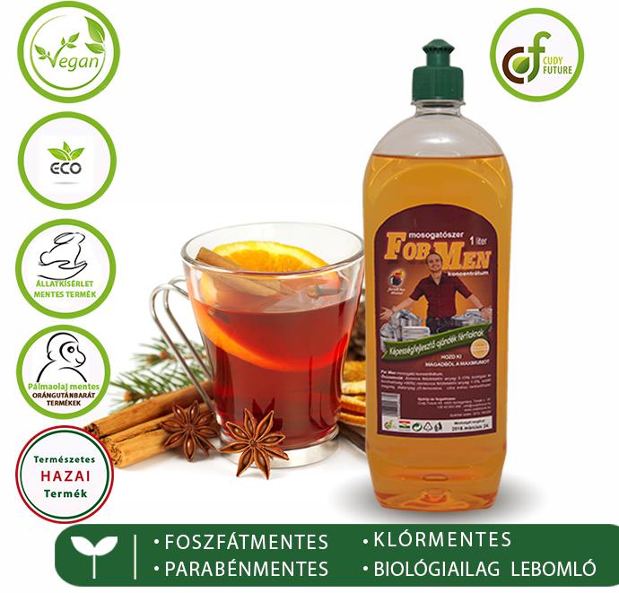 Cudy Soft Power mosogatószer, for men-fahéj (1 l)