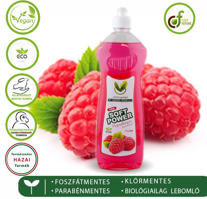 Naturcleaning mosogatószer koncentrátum, málna (1 l)