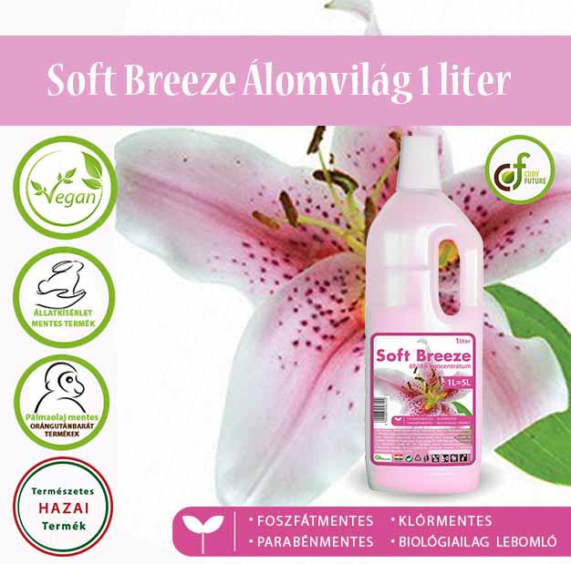 Naturcleaning öblítőkoncentrátum, álomvilág (macaron) (1 l)