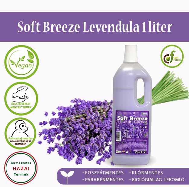 Naturcleaning öblítőkoncentrátum, levendula (1 l)