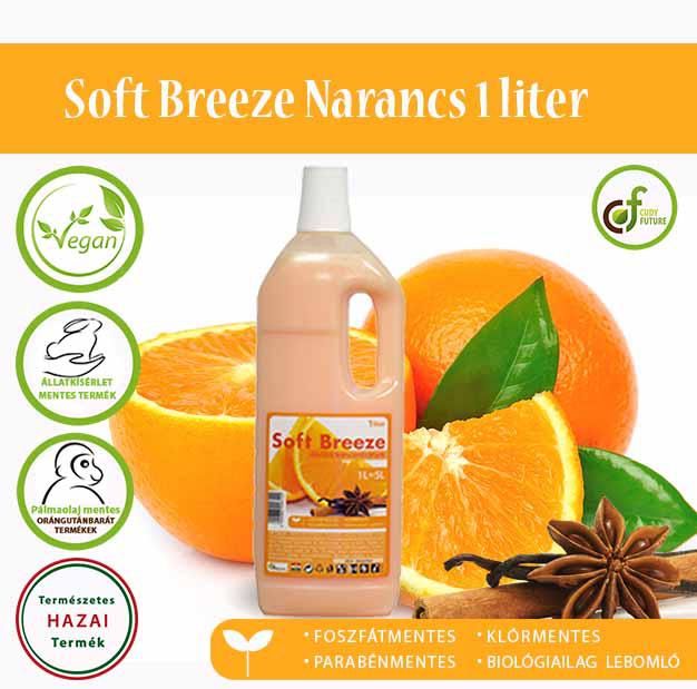 Naturcleaning öblítőkoncentrátum, narancs (1 l)